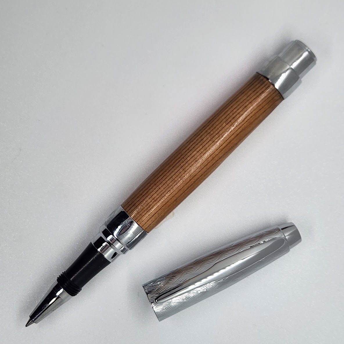 Rollerball Presimo Etched Pen - Cedar Wood