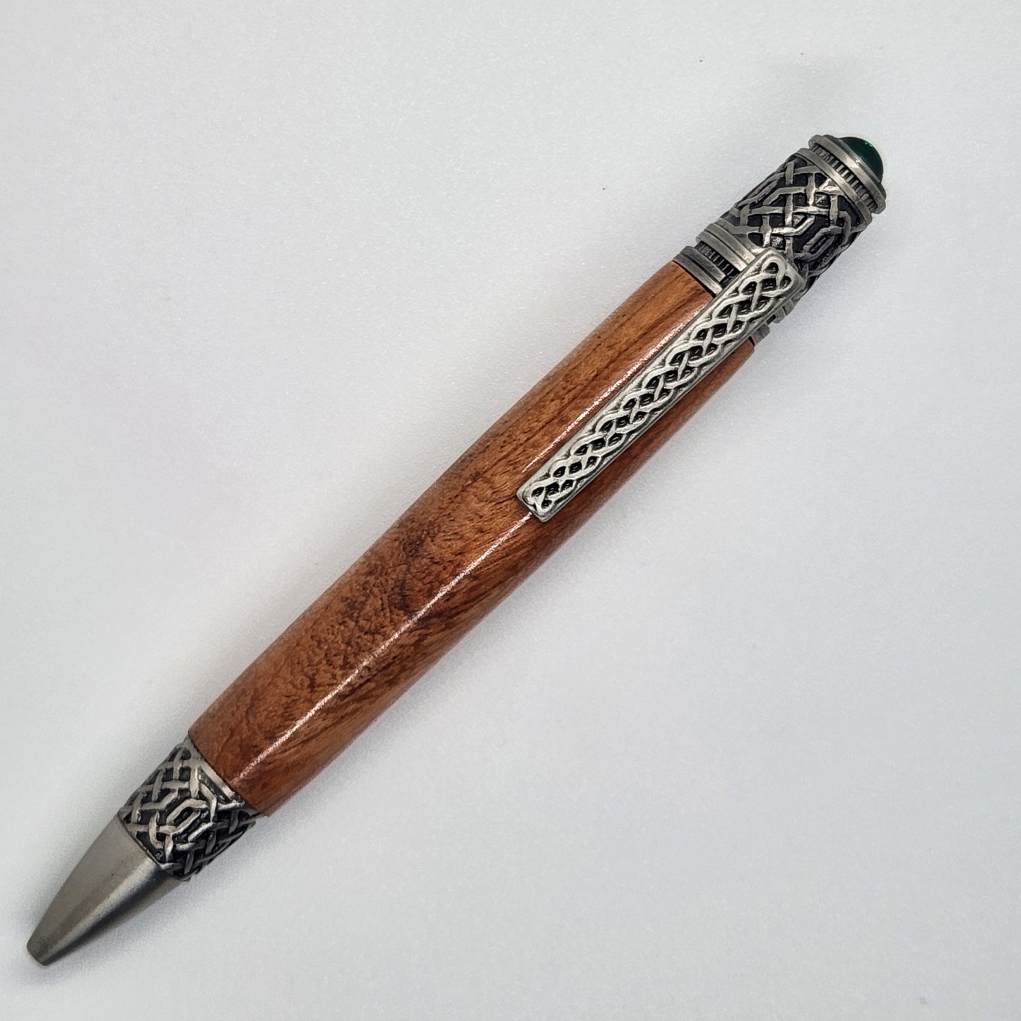 Celtic Pen - Cherry Wood w/ Pewter Finish
