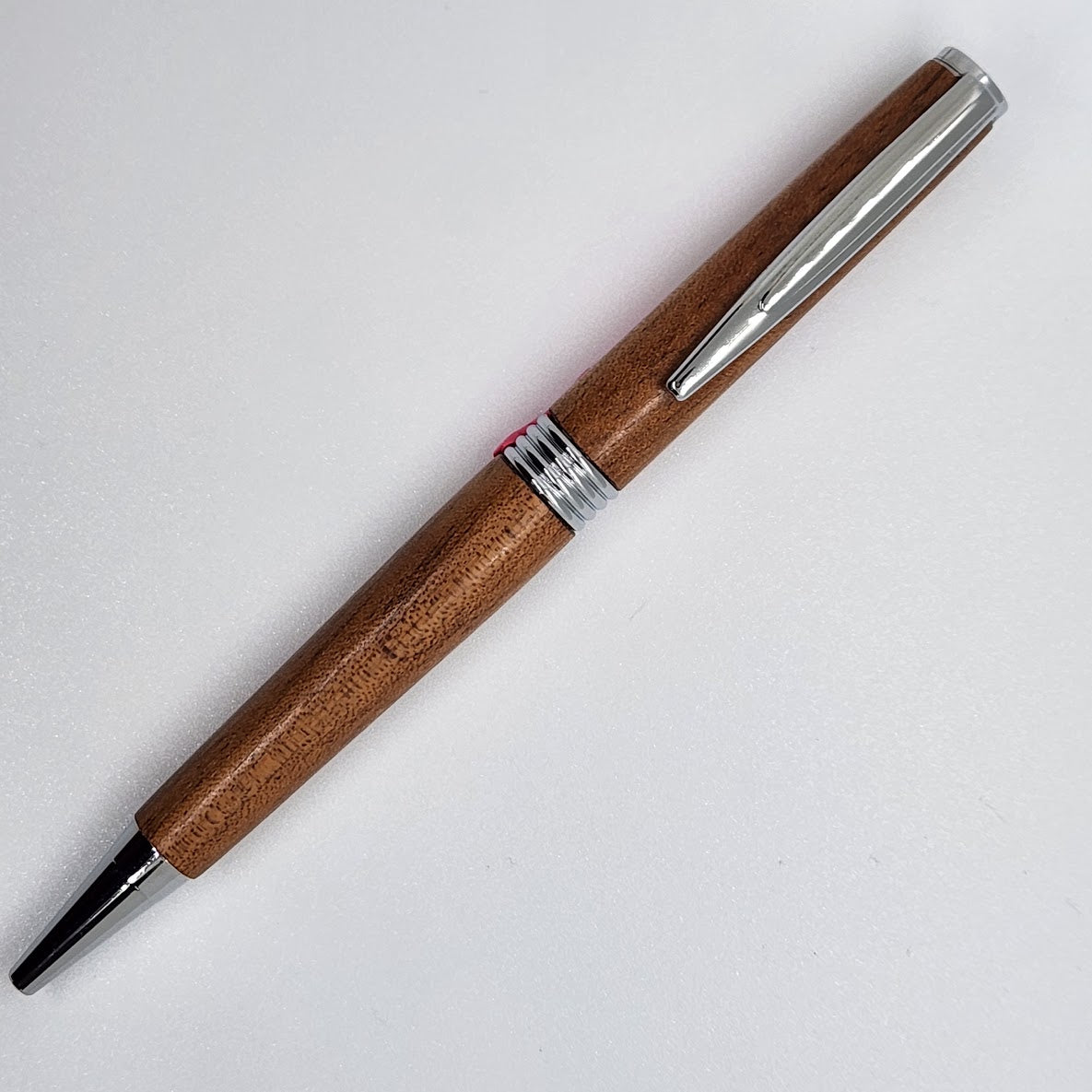 Trimline Pen - Mulberry Wood w/ Chrome Finish