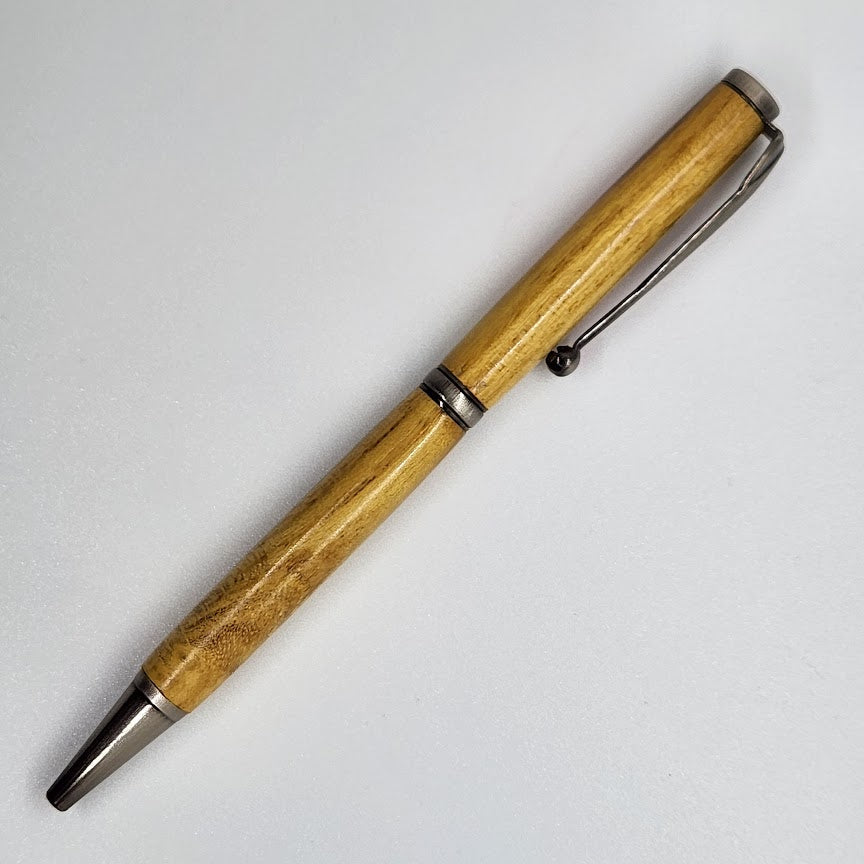 Slimline Pen - Mulberry Wood w/ Gun Metal Finish
