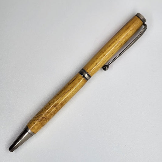 Slimline Pen - Mulberry Wood w/ Gun Metal Finish