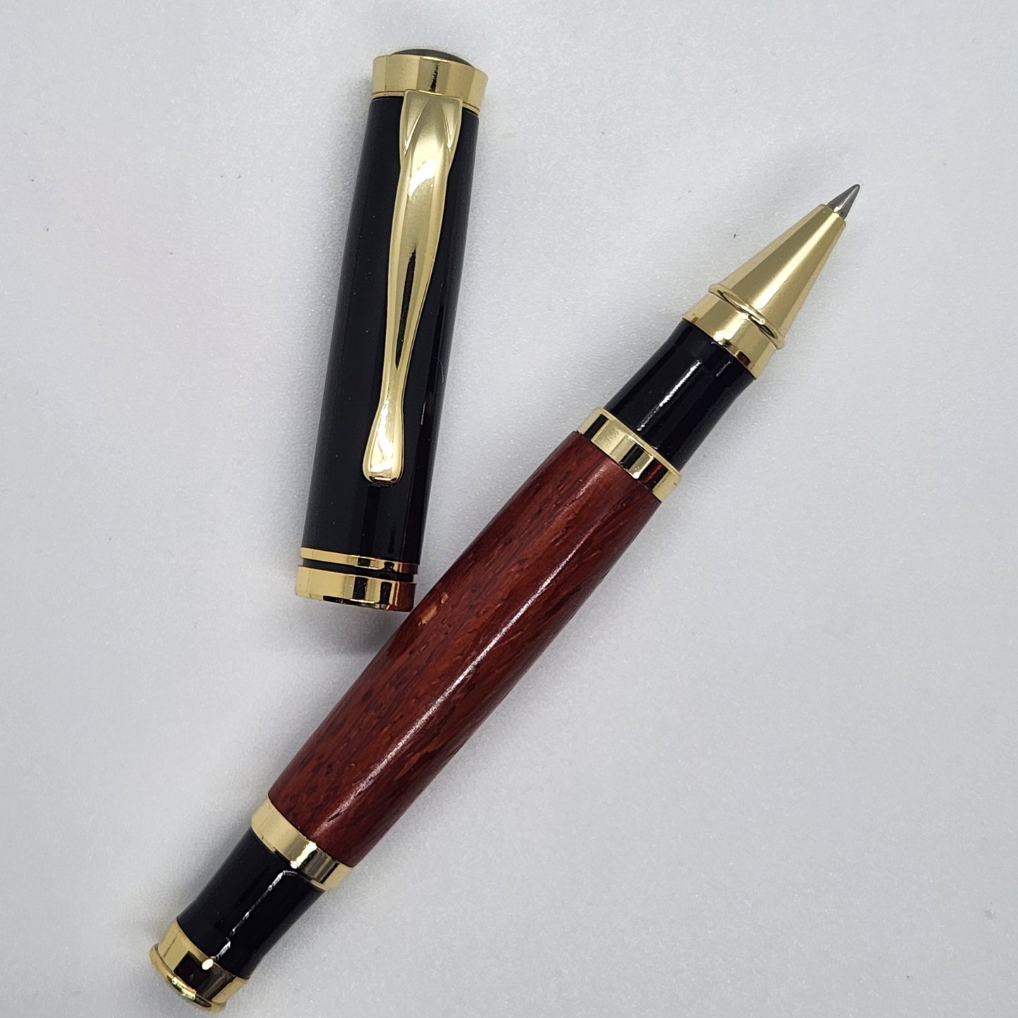 Rollerball Oxford Pen - Paduak Wood