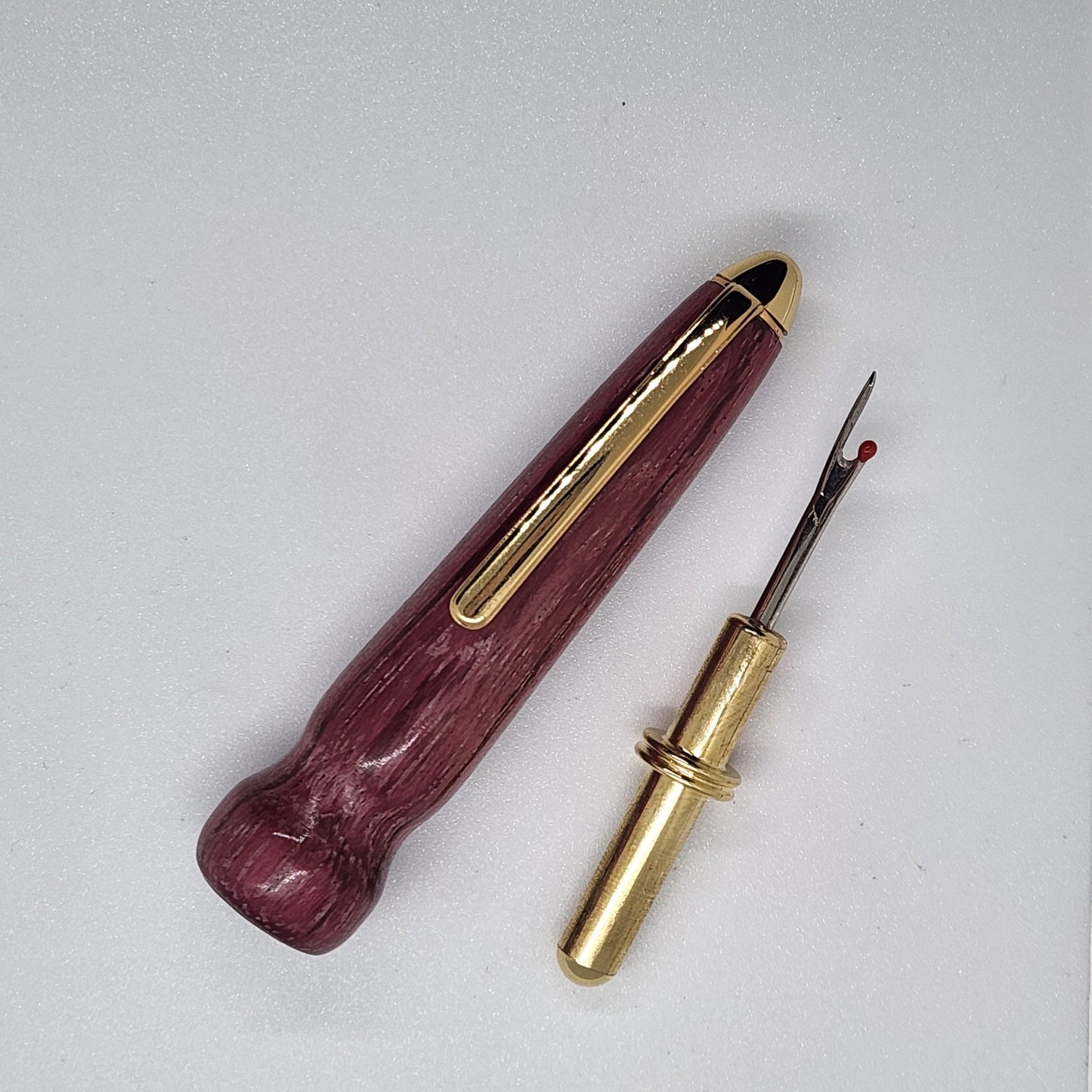 Seam Ripper - Purpleheart Wood w/ Gold Finish