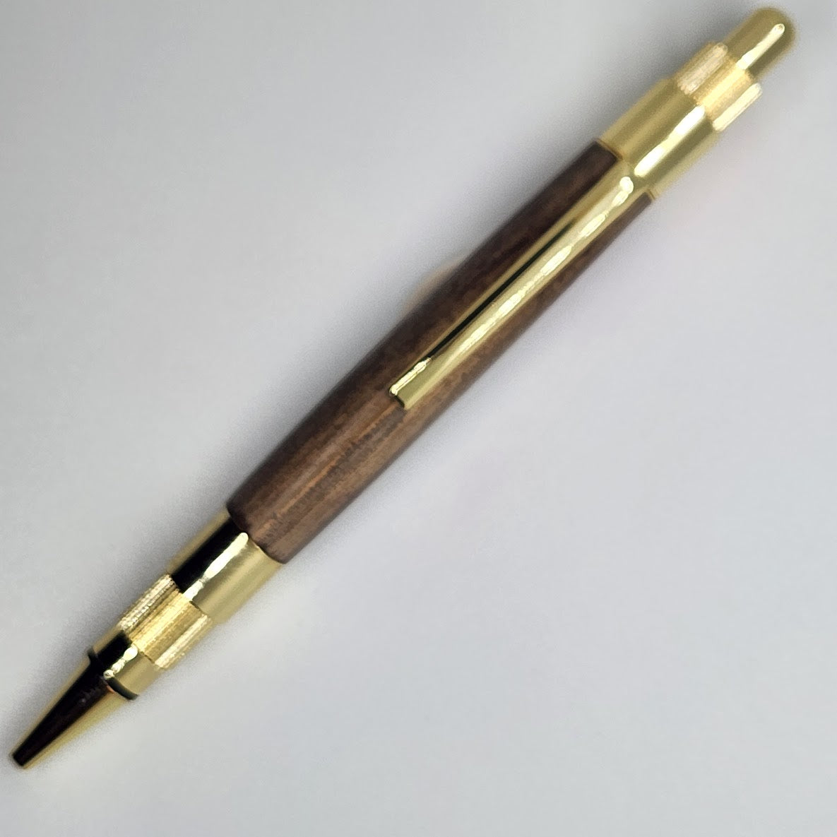 Stratus Pen - Spalted Wood w/ Gold Finish