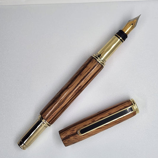 Fountain Traditional Pen - Zebrawood
