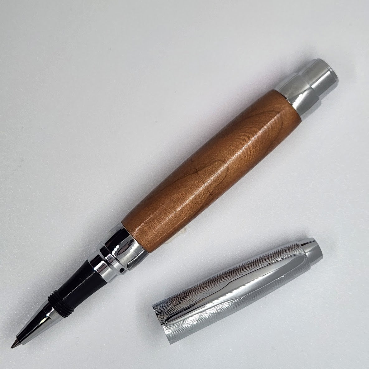 Rollerball Presimo Etched Pen - Cherry Wood