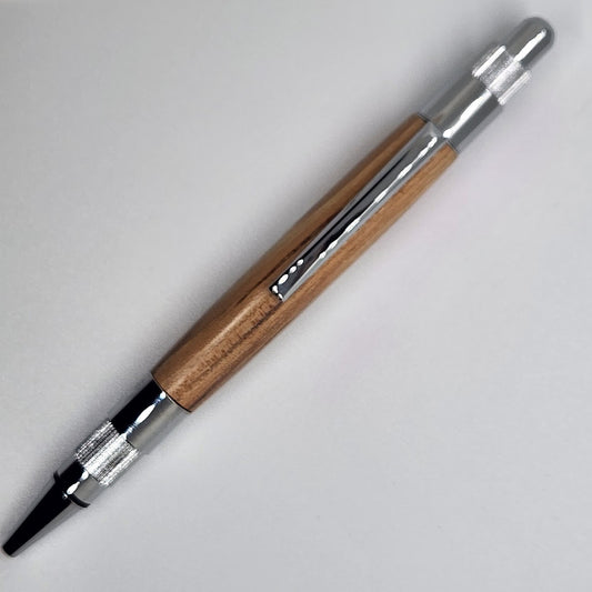 Stratus Pen - Hickory Wood w/ Chrome Finish