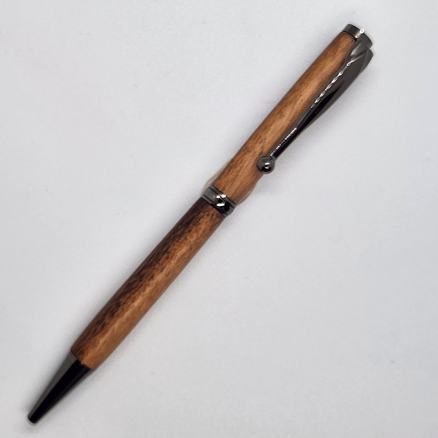 Slimline Pen - Jobillo Wood w/ Gun Metal Finish