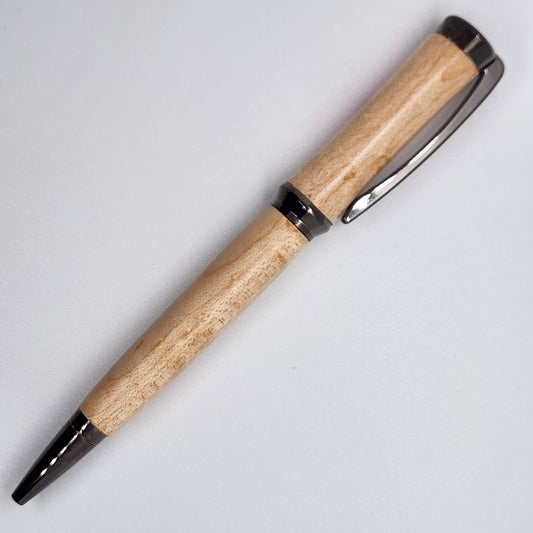 Concava Pen - Maplewood w/ Gun Metal Finish