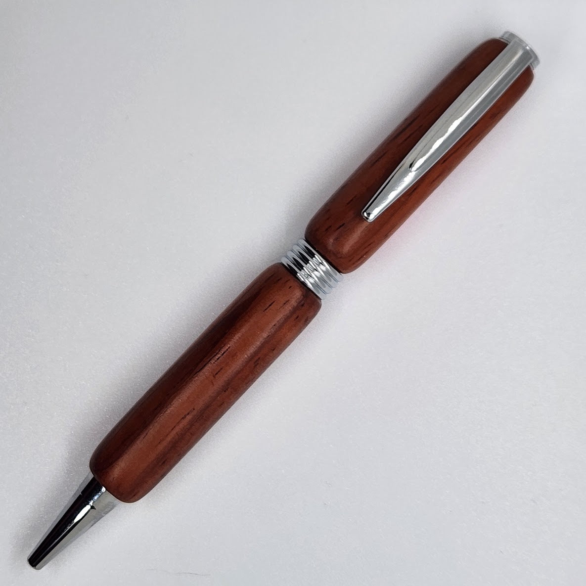Trimline Pen - Padauk Wood w/ Chrome Finish
