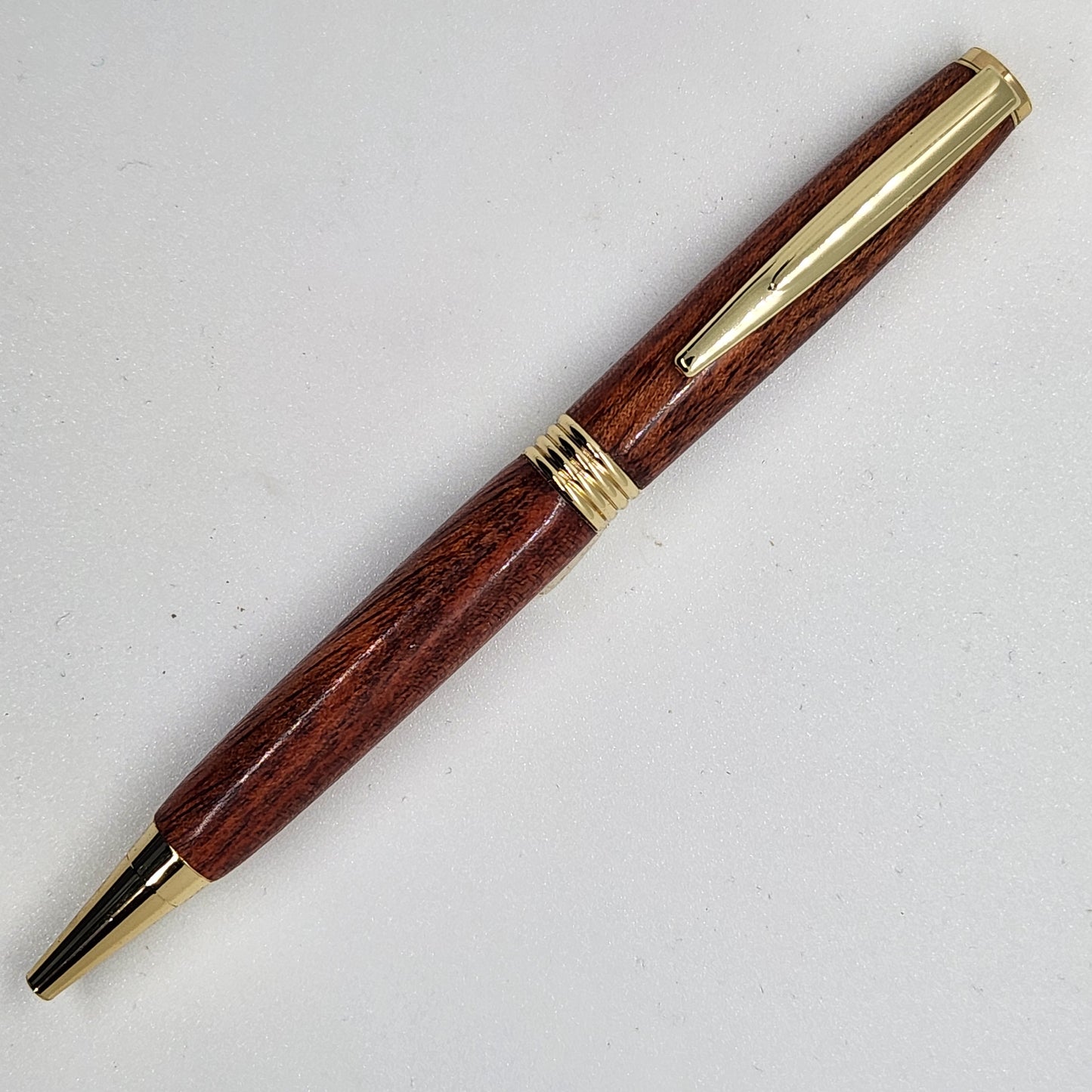 Trimline Pen - Redheart Wood w/ Gold Finish