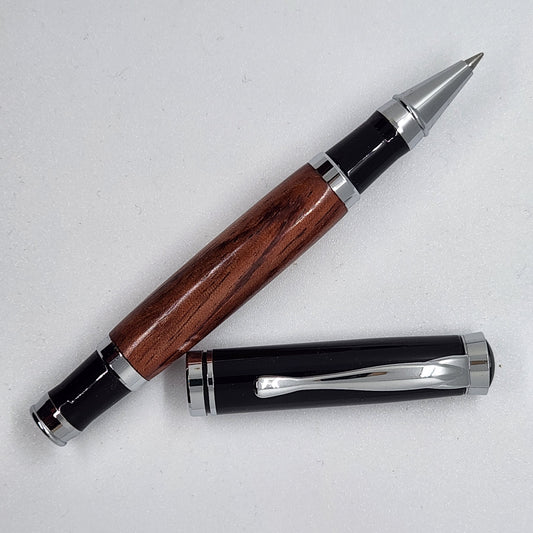 Rollerball Oxford Pen - Redheart Wood