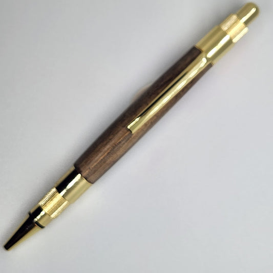 Stratus Pen - Spalted Wood w/ Gold Finish